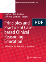 Principles and Practice of Case-Based Clinical Reasoning Education