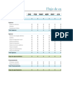 Flujo de Caja - Plantilla