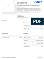 SKF GEH 80 ES-2RS Specification