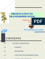 Transformer Sizing