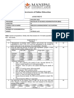 Assignment - DBB2203 - BBA 4 - Set 1 and 2 - Aug-Sep - 2022