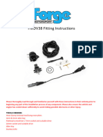 FMDV38 Fitting Instructions