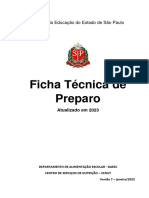 Fichas Técnicas de Preparação