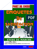 2023 - SUPPORT DE COURS ENQUETE DE SATISFACTION Guillaume NGORAN-2023