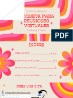 Etiqueta para Reuniones Virtuales