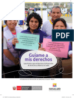 Guíame A Mis Derechos: Guía Práctica para El Ejercicio y La Promoción de Derechos y Deberes en Salud