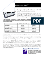 GasRanger Models Specs