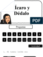 Ícaro y Dédalo Preguntas