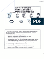 Roller Element Bearing Problem