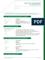 Msds Cavalier 325 SC 1