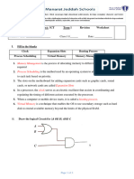 Grade 11 Term 1 Revision Worksheet - Solved