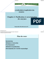 Chapitre 2 Purification Et Caractérisation Des Enzymes