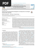 Numerical and Experimental Investigation of Cutting Forces in Turning of Nimonic 80A Superalloy