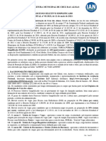 Concurso Prefeitura Cruz Das Almas Edital 1 2023