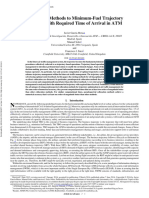 Collocation Methods To Minimum-Fuel Trajectory Problems With Required Time of Arrival in ATM