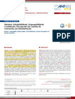 Texto Do Artigo Barreiras, Adaptabilidade, Empregabilidade e Satisfação Percepções de Carreira de Formandos em Administração