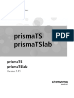 prismaTS prismaTSlab User Manual EN 68086