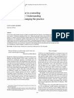 Reproducing Gender in Counseling and Psychotherapy