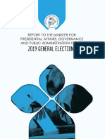 Botswana 2019 General Elections REPORT