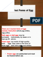 Market Forms of Egg