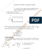 Calcul Des Sections Soumises A La Flexion Composee