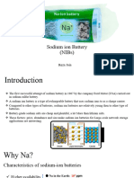 Sodium Ion Battery (NIBs)