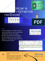 Multiplicar e Dividir Numeros No Excel