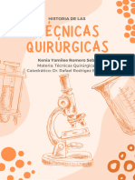 Técnicas Quirúrgicas: Historia de Las