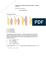 Lista de Exercícios Noções de Funções