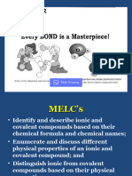 Ionic & Covalent Bonds