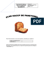 Haccp Panetones