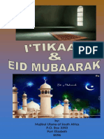 Books Itikaaf and Eid Mubaarak