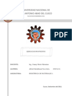 Resistencias de Materiales TAREA 3