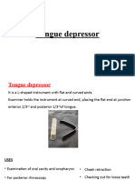 Tongue Depressor