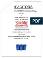 Capacitors P.naren Karthy