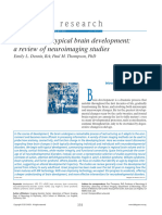 Dennis and Thompson, 2013 - Typical and Atypical Brain Development