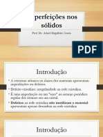 Unidade 4 Imperfeicoes Nos Solidos Tecnico