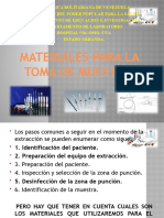 Materiales para La Puncion