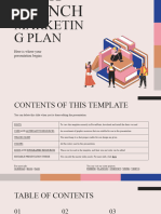 Book Launch Marketing Plan by Slidesgo