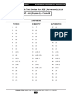 AIATS - JEE (A) 2024 - Test-4A - P-2 - (Code-B) - Ph-3 & 4 - 02-04-2023 - SOL