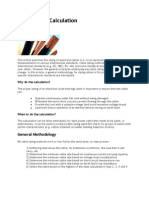 Cable Sizing Calculation