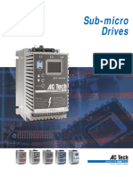 Ac Tech Sub Micro Drives Overview - Data Sheet