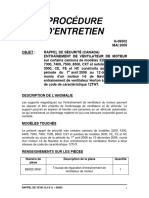 Proc D'Entretien: Édure