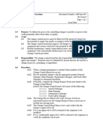 SOP - QA.019 Change Control