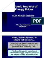 SLEA - Session1 - Impact of Energy Prices - DR Tilak Siyambalapitiya