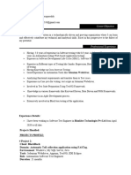 Vamsi Automation Resume