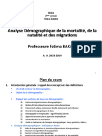 Cours-Analyse Démographique 2023-2024-Première Partie