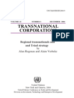 Transnational Corporations: by Alan Rugman and Alain Verbeke