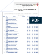 Admitidosprograma Educacion Fisica Recreacion y Deporte (D) - Tunja 1 2024