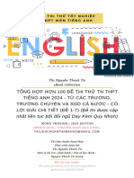 Tổng Hợp Hơn 100 Đề Thi Thử Tốt Nghiệp Thpt Tiếng Anh 2024 - Chọn Lọc Từ Các Trường, Trường Chuyên Và Sgd Cả Nước - Có Lời Giải Chi Tiết (Đề 1-7) (Đề Thi Được Cập Nhật Liên Tục Bởi Đội Ngũ Dạy Kèm Quy Nhơn)